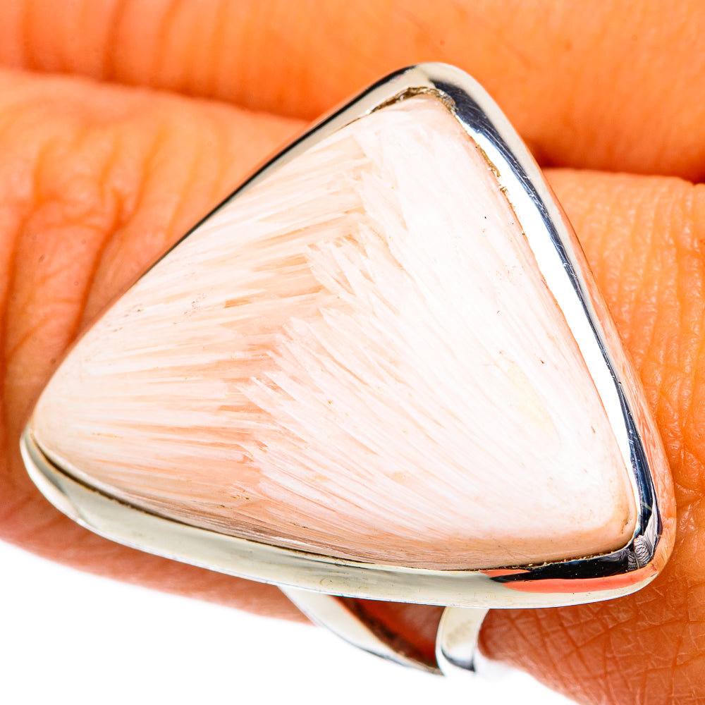 Scolecite Rings handcrafted by Anasilvercos - RING107087