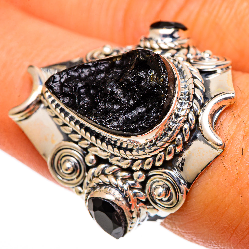 Tektite Rings handcrafted by Anasilvercos - RING107099