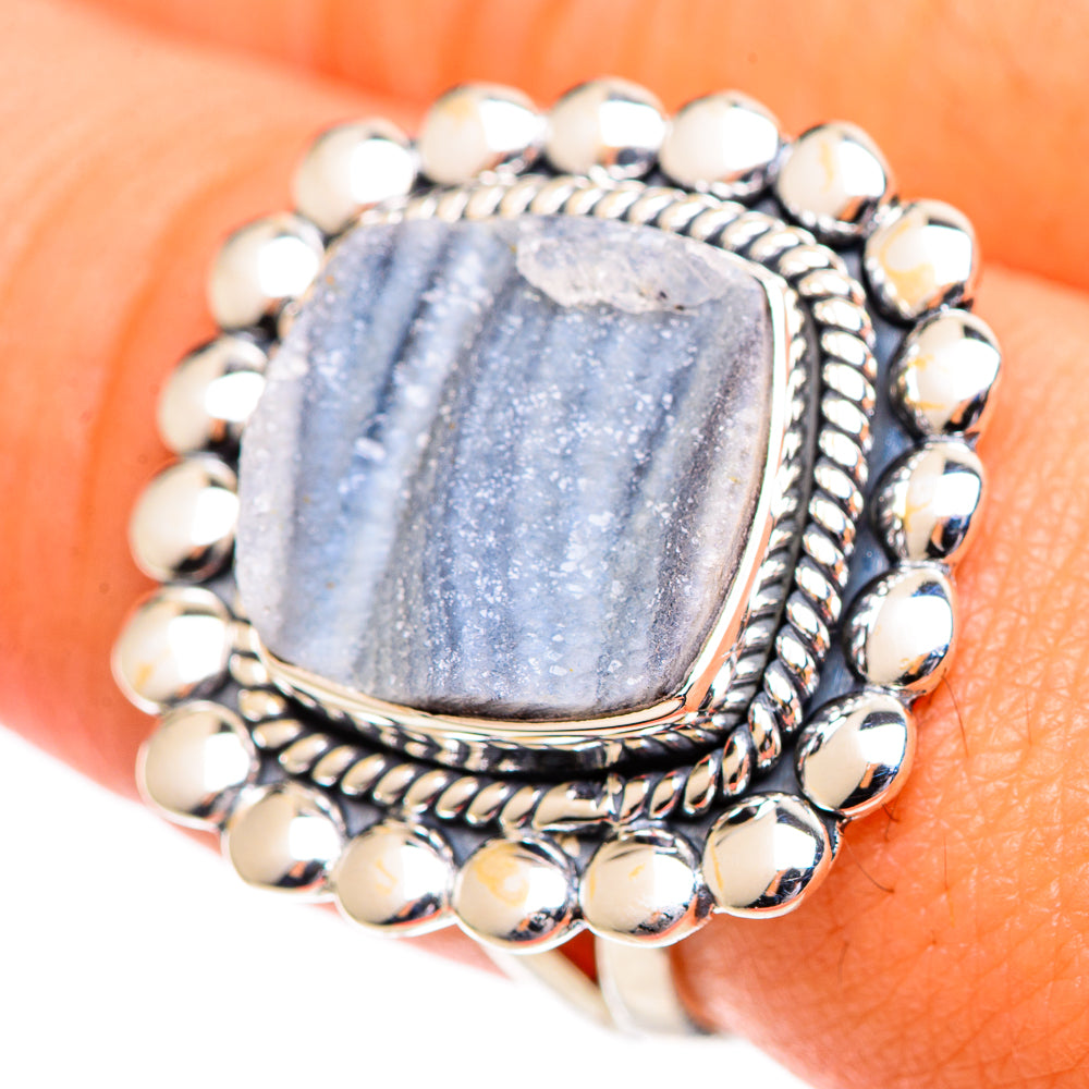 Desert Druzy Rings handcrafted by Anasilvercos - RING107160