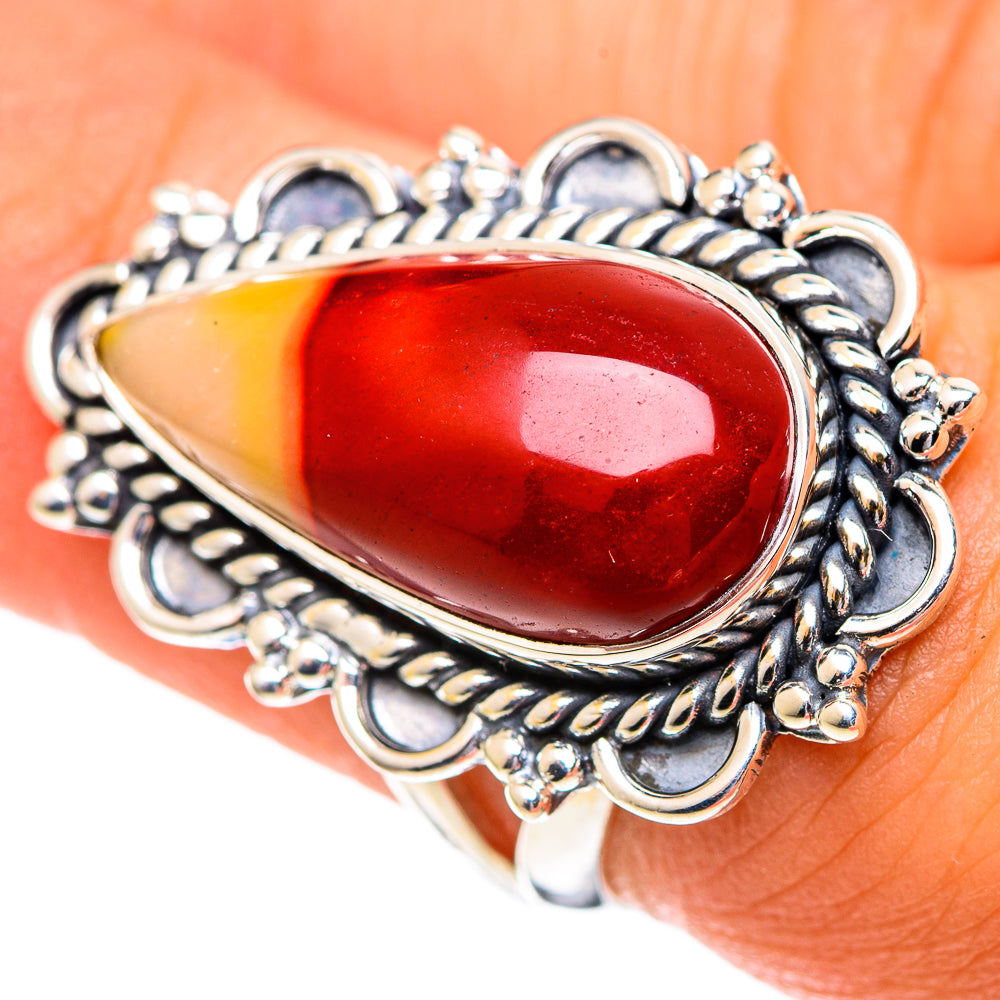 Mookaite Rings handcrafted by Anasilvercos - RING107181