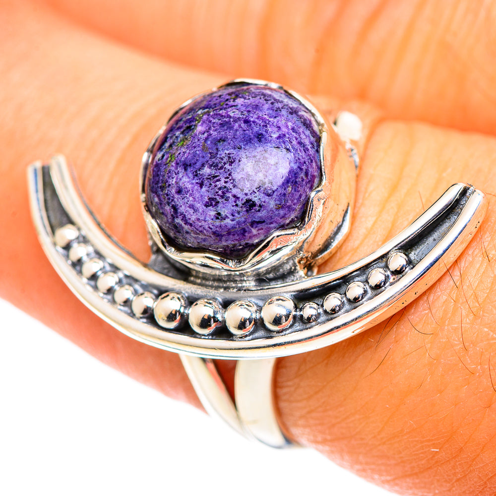 Lepidolite Rings handcrafted by Anasilvercos - RING107218