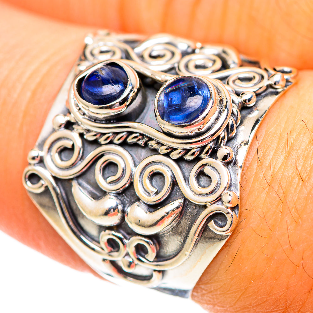 Kyanite Rings handcrafted by Anasilvercos - RING107233
