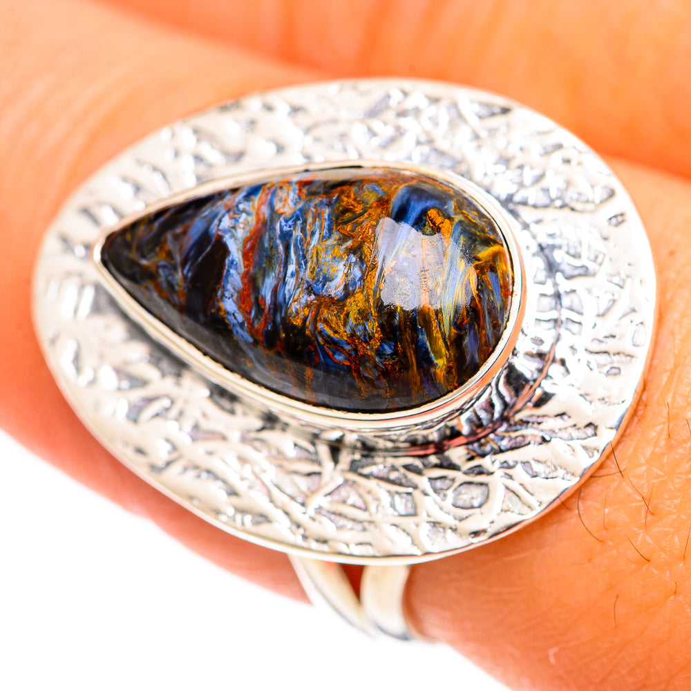 Pietersite Rings handcrafted by Anasilvercos - RING107256