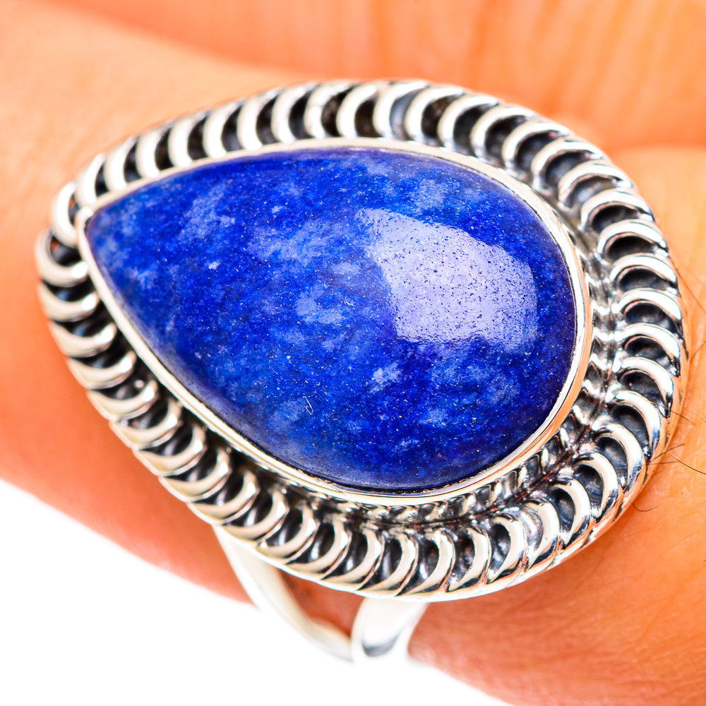 Sodalite Rings handcrafted by Anasilvercos - RING107267
