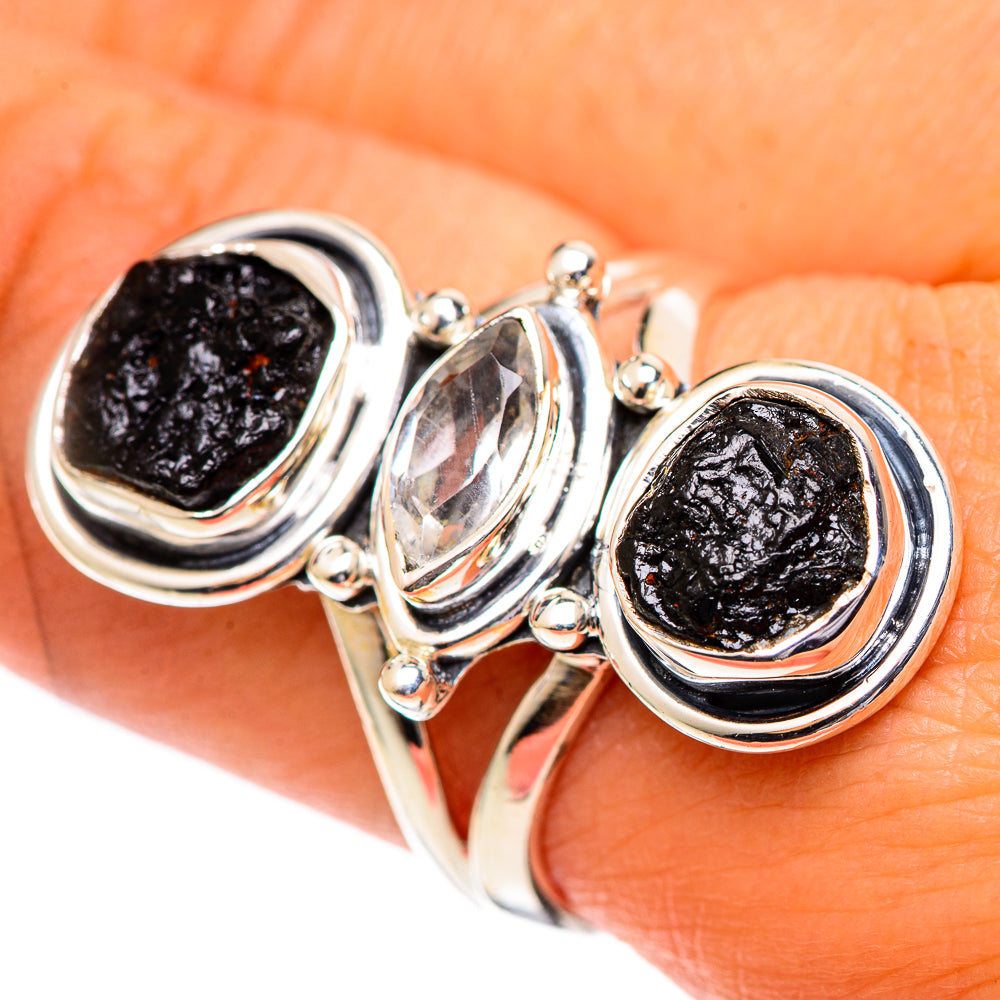 Tektite Rings handcrafted by Anasilvercos - RING107286