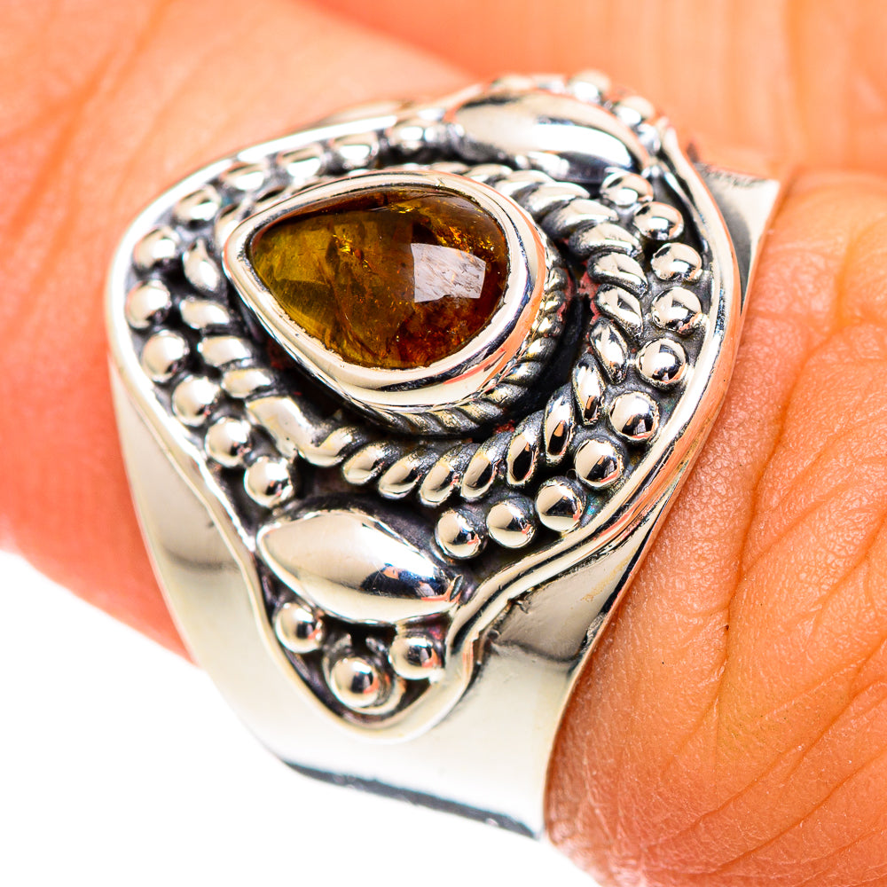 Citrine Rings handcrafted by Anasilvercos - RING107306
