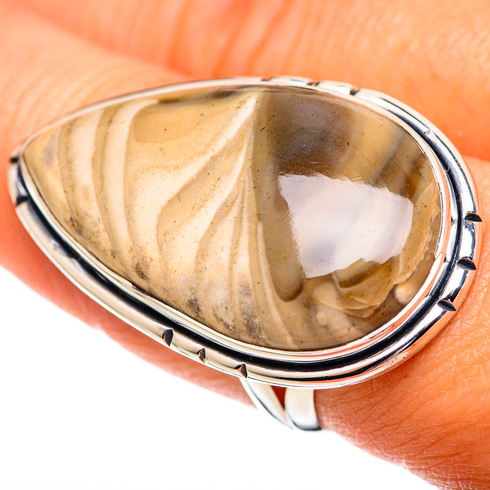 Imperial Jasper Rings handcrafted by Anasilvercos - RING107337
