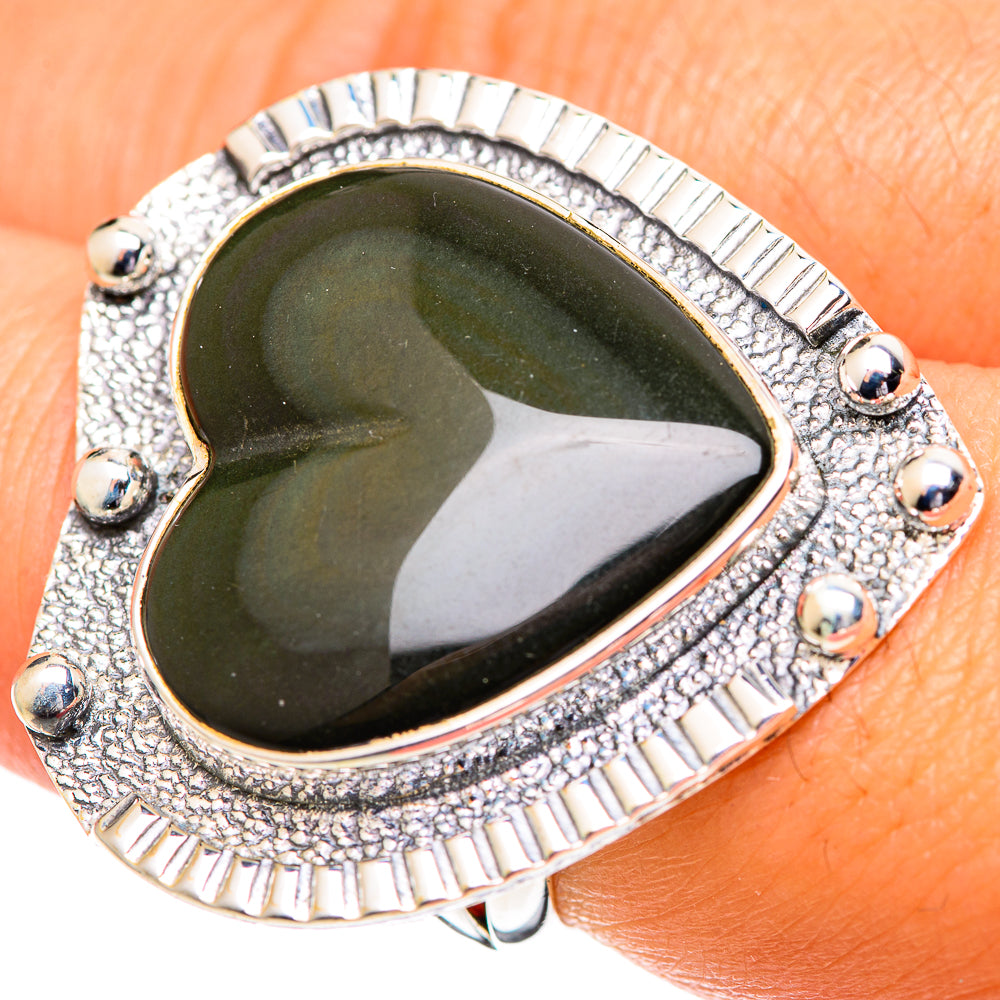 Black Onyx Rings handcrafted by Anasilvercos - RING107348