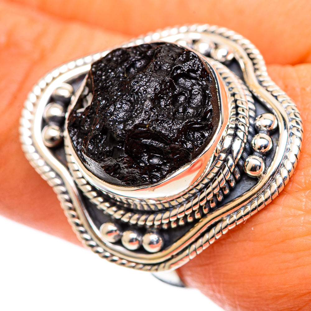 Tektite Rings handcrafted by Anasilvercos - RING107349