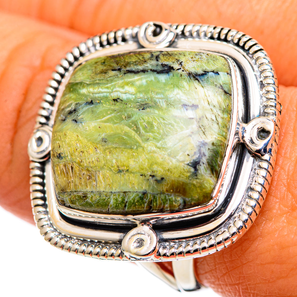 Rainforest Opal Rings handcrafted by Anasilvercos - RING107369
