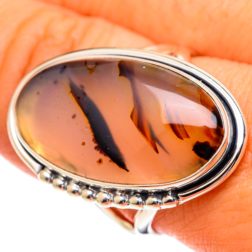 Montana Agate Rings handcrafted by Anasilvercos - RING107379