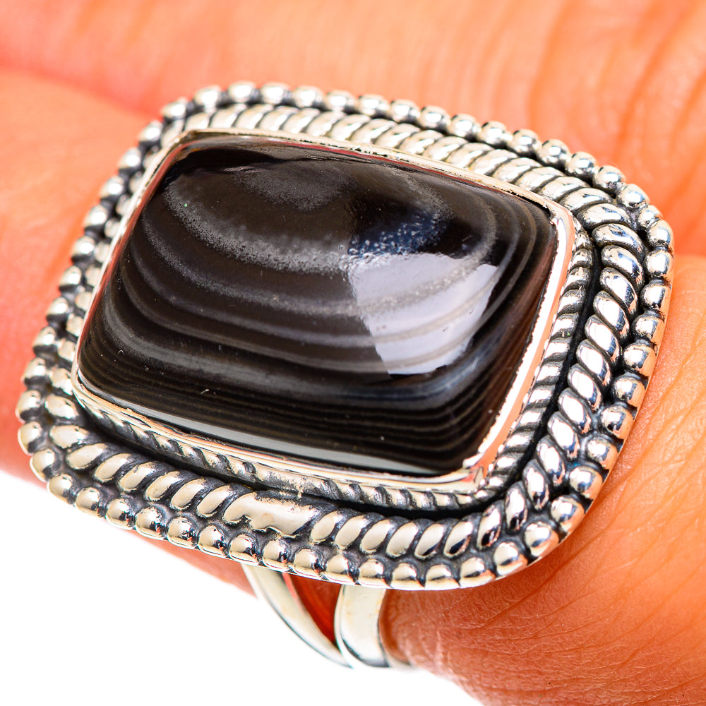 Psilomelane Rings handcrafted by Anasilvercos - RING107393