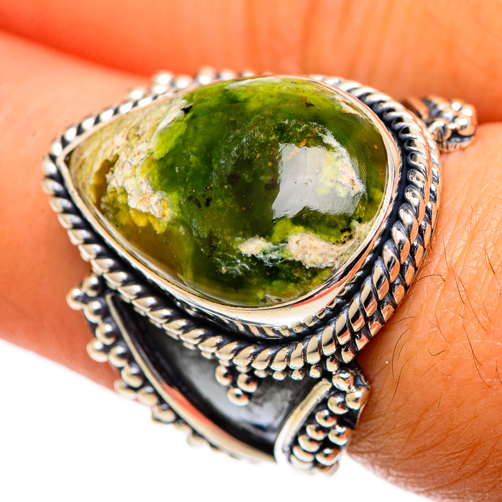 Ocean Jasper Rings handcrafted by Anasilvercos - RING107415