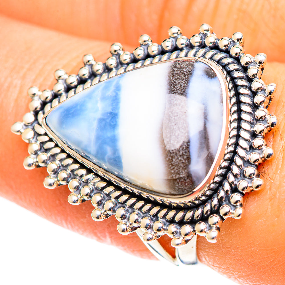 Owyhee Opal Rings handcrafted by Anasilvercos - RING107469
