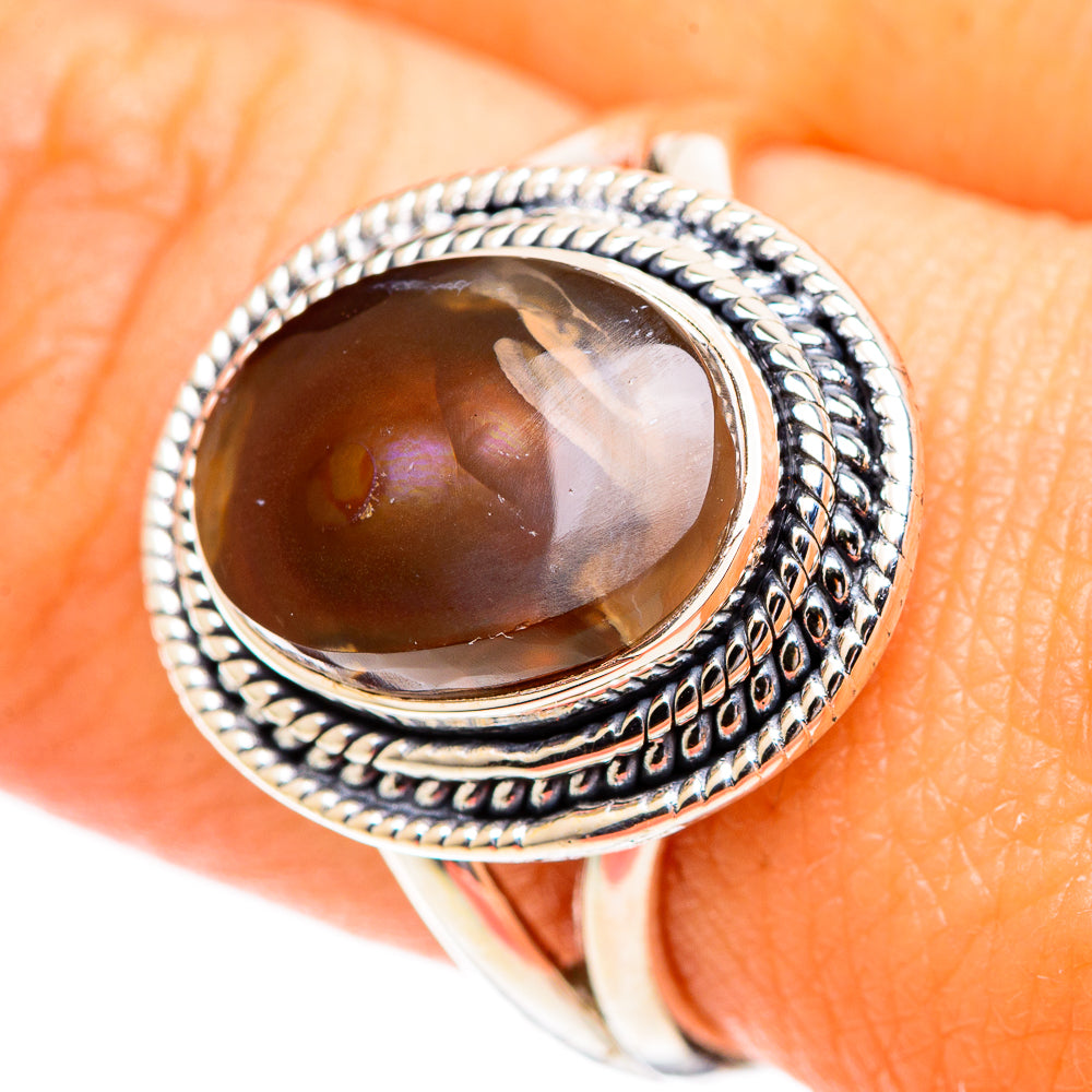 Mexican Fire Agate Rings handcrafted by Anasilvercos - RING107479