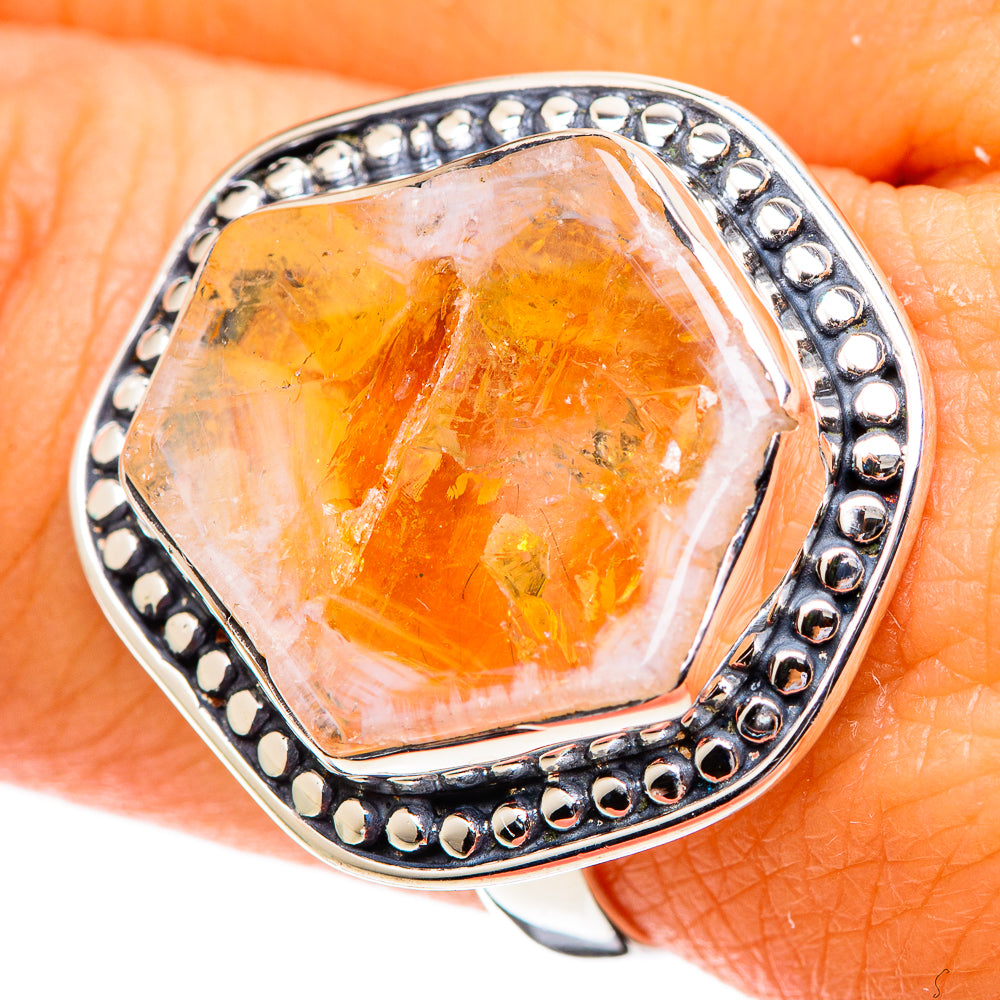 Citrine Rings handcrafted by Anasilvercos - RING107482