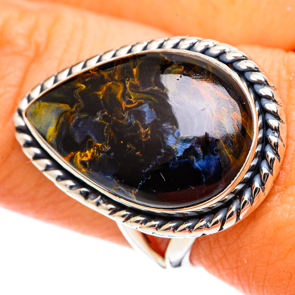 Pietersite Rings handcrafted by Anasilvercos - RING107490