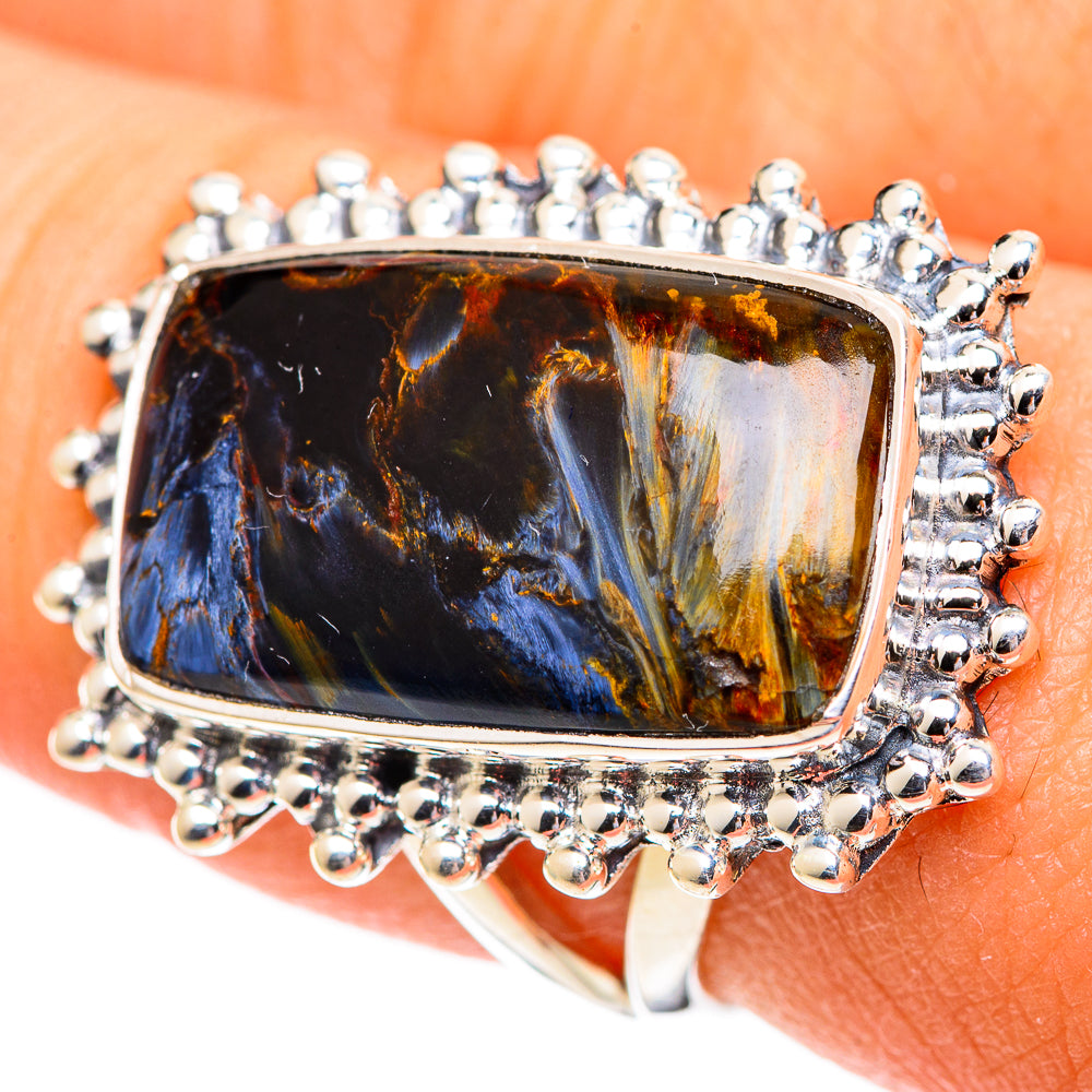 Pietersite Rings handcrafted by Anasilvercos - RING107524