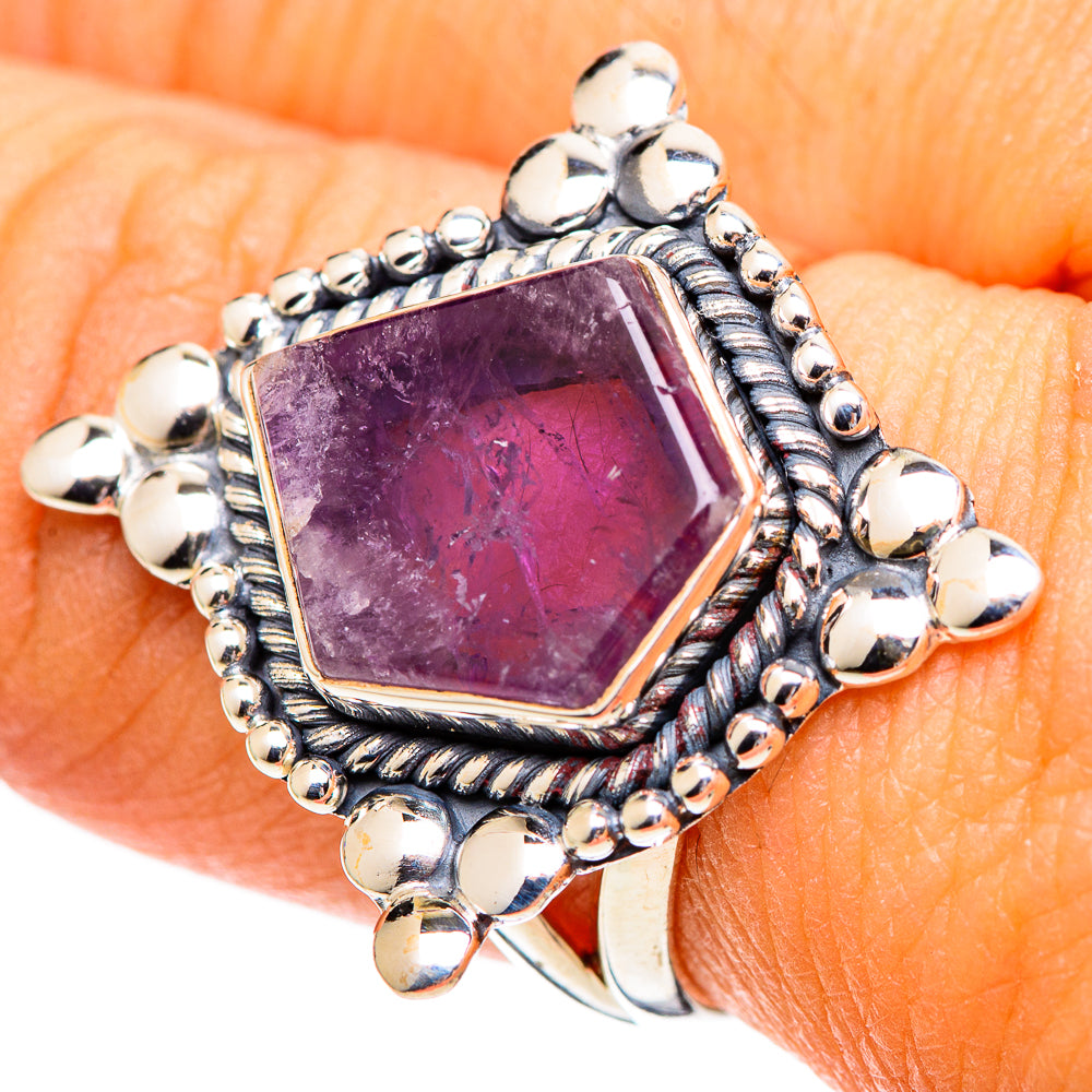 Amethyst Rings handcrafted by Anasilvercos - RING107575