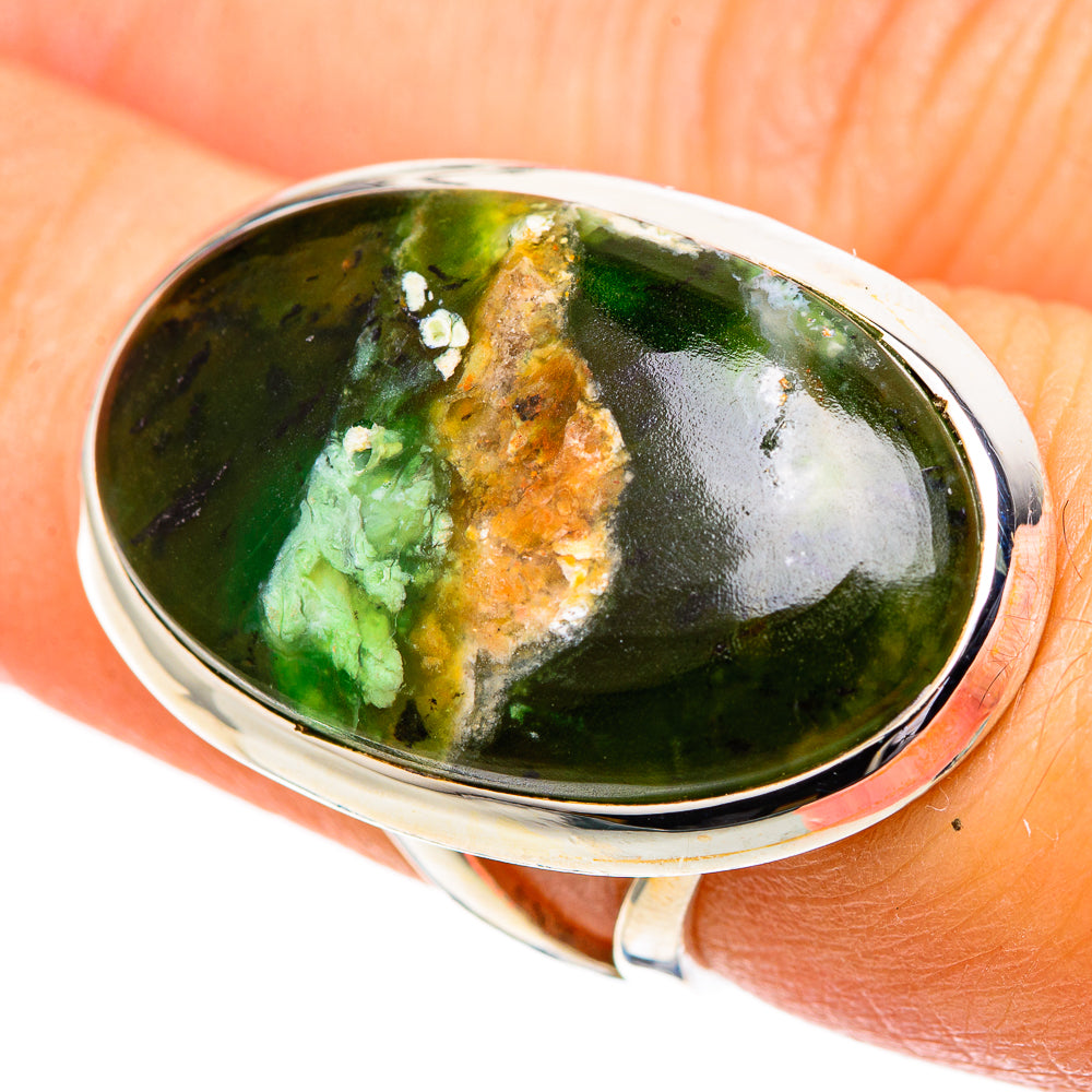 Rainforest Opal Rings handcrafted by Anasilvercos - RING107608