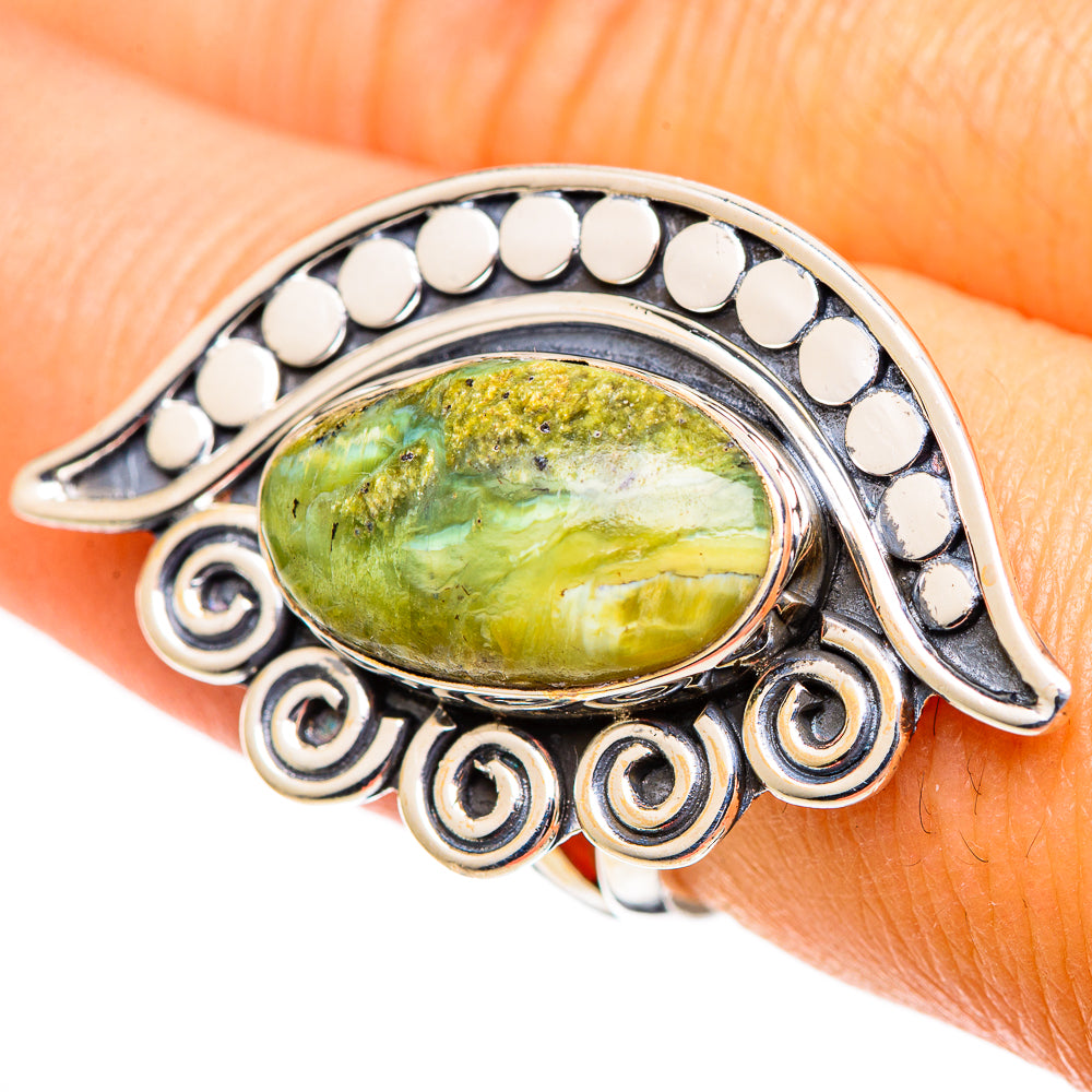 Rainforest Opal Rings handcrafted by Anasilvercos - RING107652