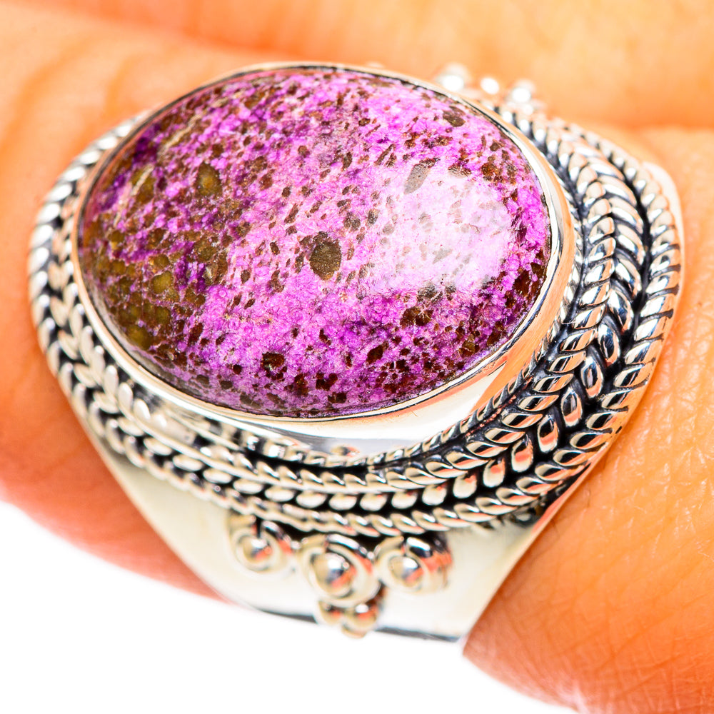 Stichtite Rings handcrafted by Anasilvercos - RING107671