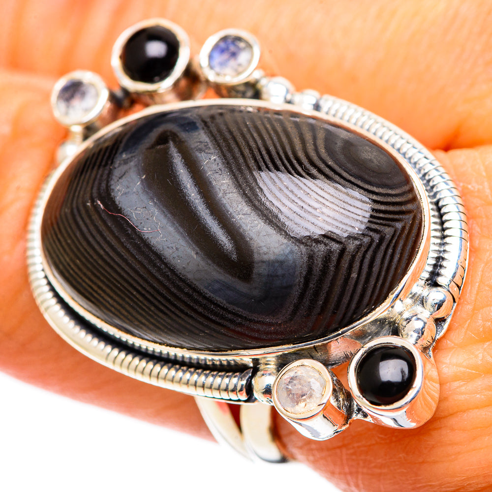 Psilomelane Rings handcrafted by Anasilvercos - RING107676