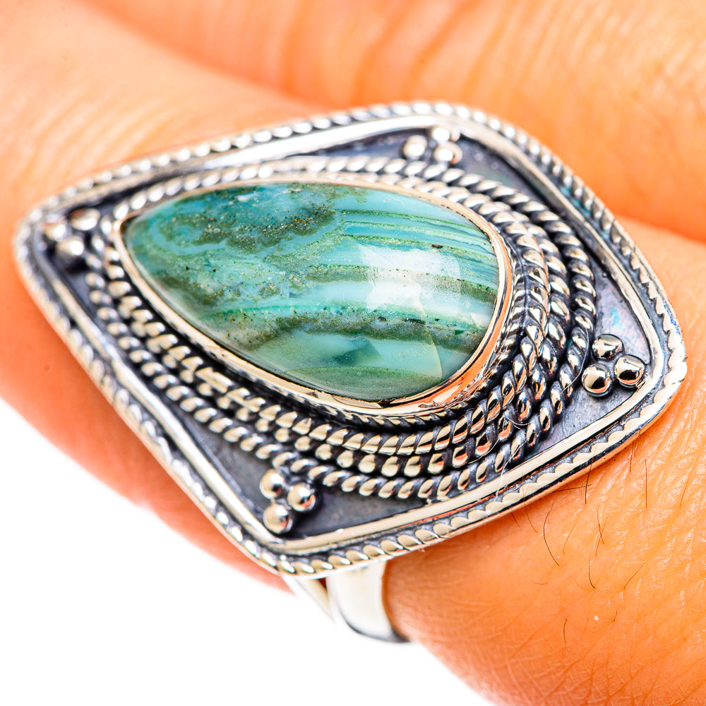 Ocean Jasper Rings handcrafted by Anasilvercos - RING107700