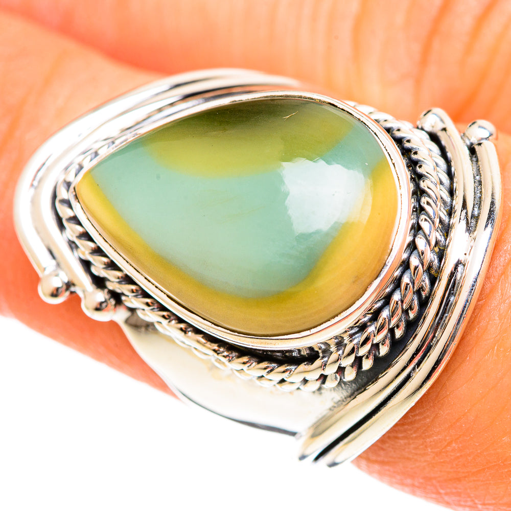 Polychrome Jasper Rings handcrafted by Anasilvercos - RING107776