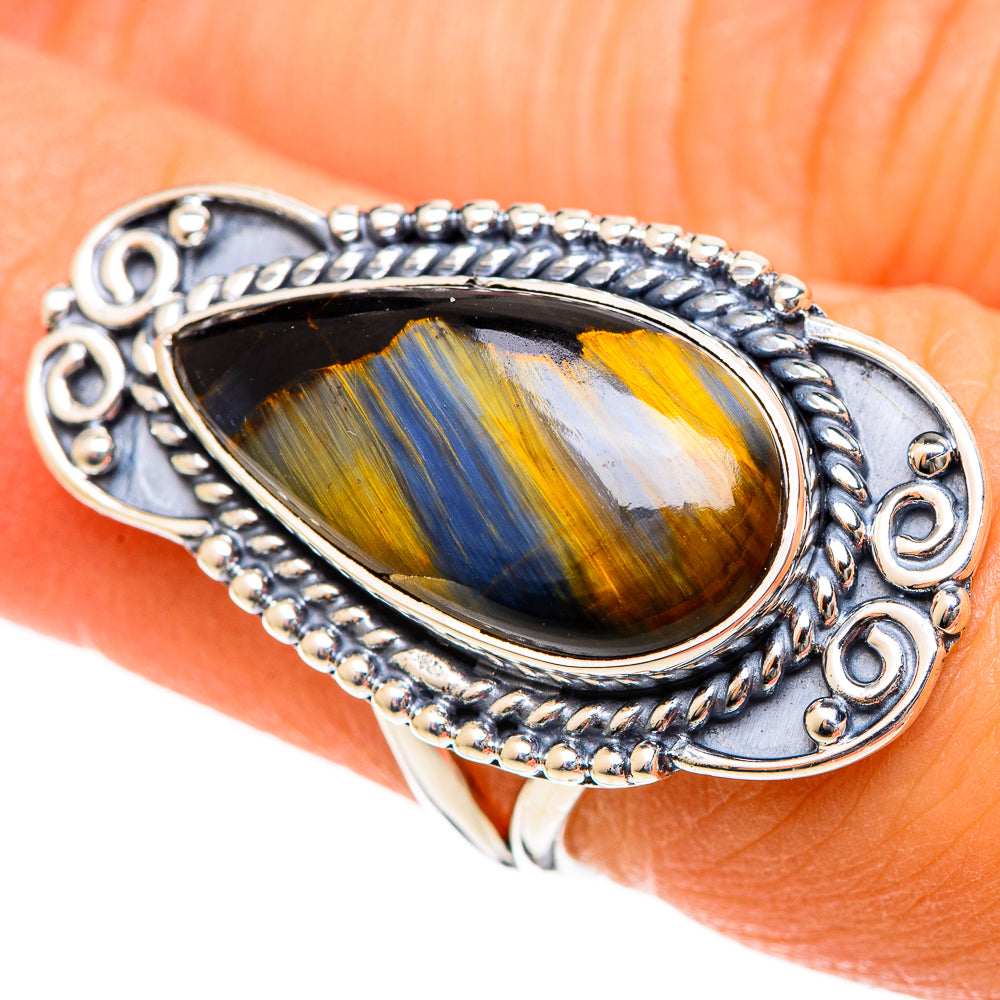 Pietersite Rings handcrafted by Anasilvercos - RING107788