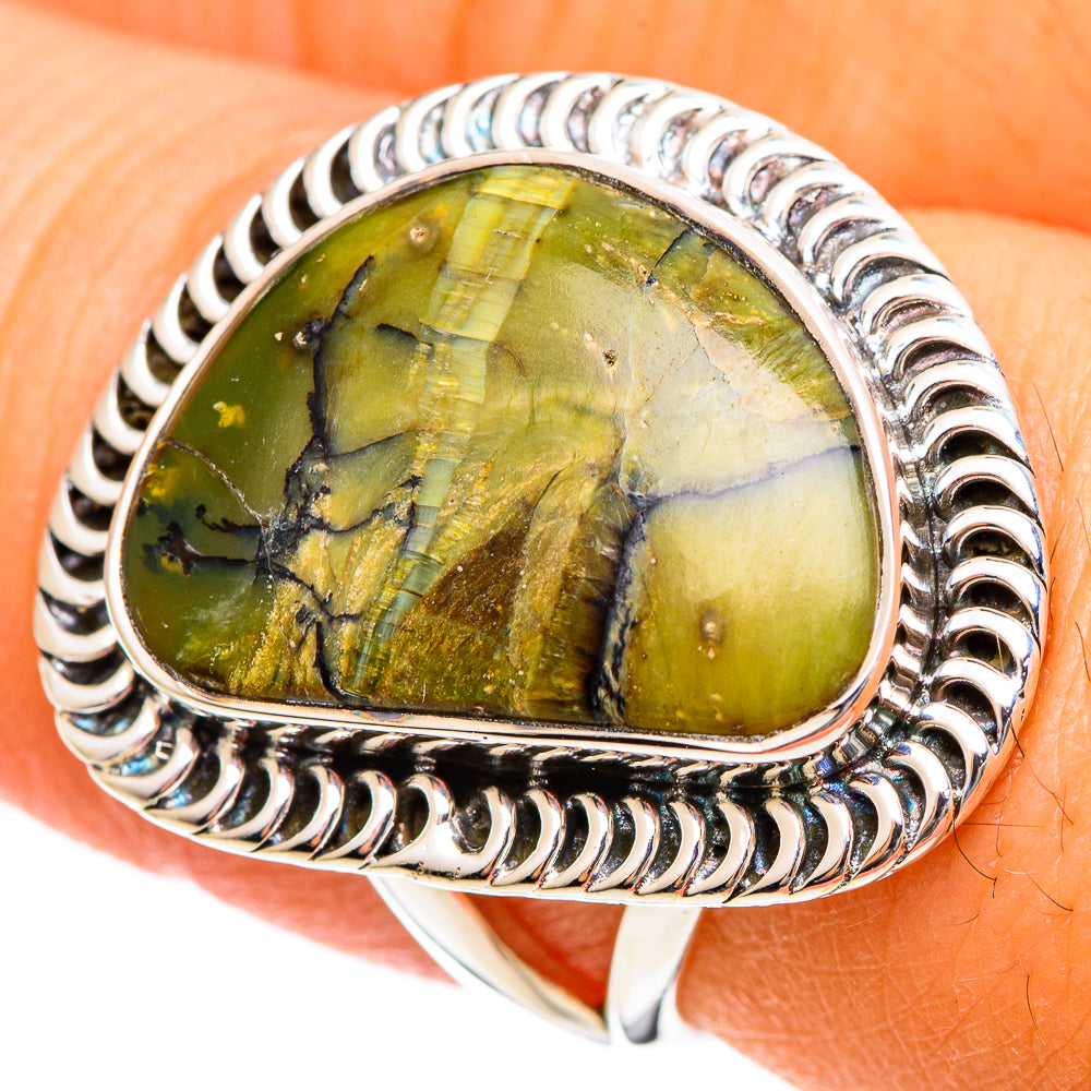 Rainforest Opal Rings handcrafted by Anasilvercos - RING107812