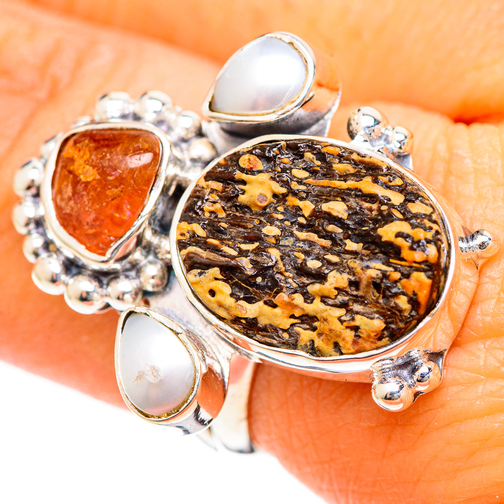 Dinosaur Bone Rings handcrafted by Anasilvercos - RING107813