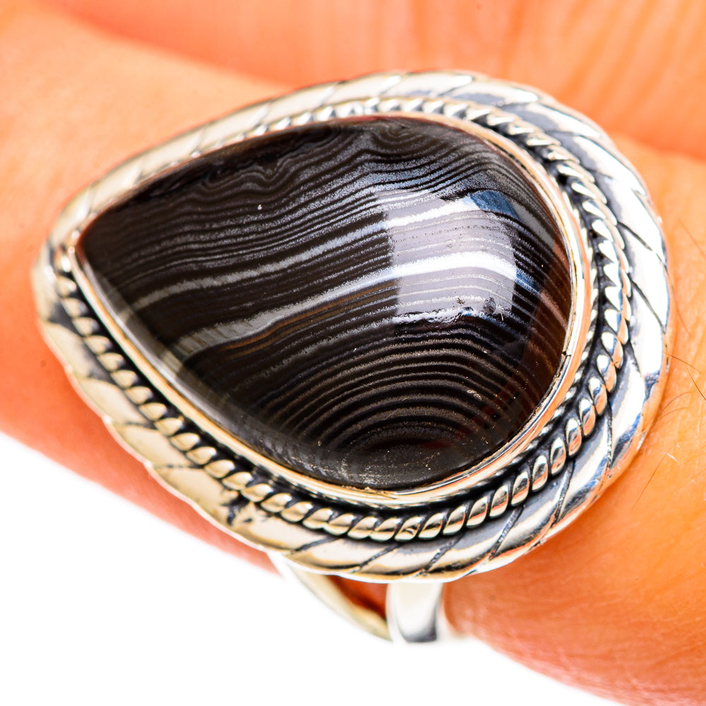 Psilomelane Rings handcrafted by Anasilvercos - RING107825