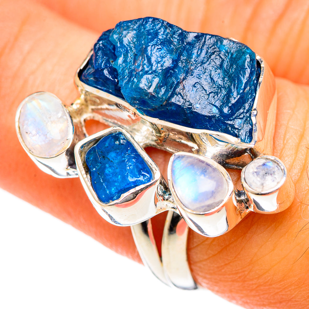 Apatite Rings handcrafted by Anasilvercos - RING107836