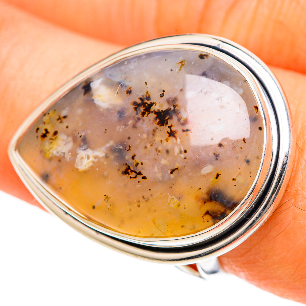 Montana Agate Rings handcrafted by Anasilvercos - RING107847