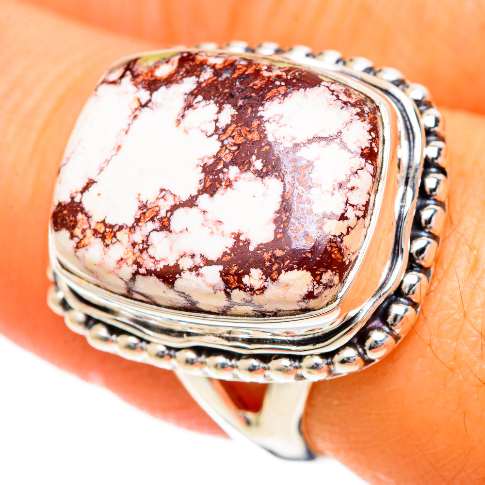 Wild Horse Jasper Rings handcrafted by Anasilvercos - RING107849