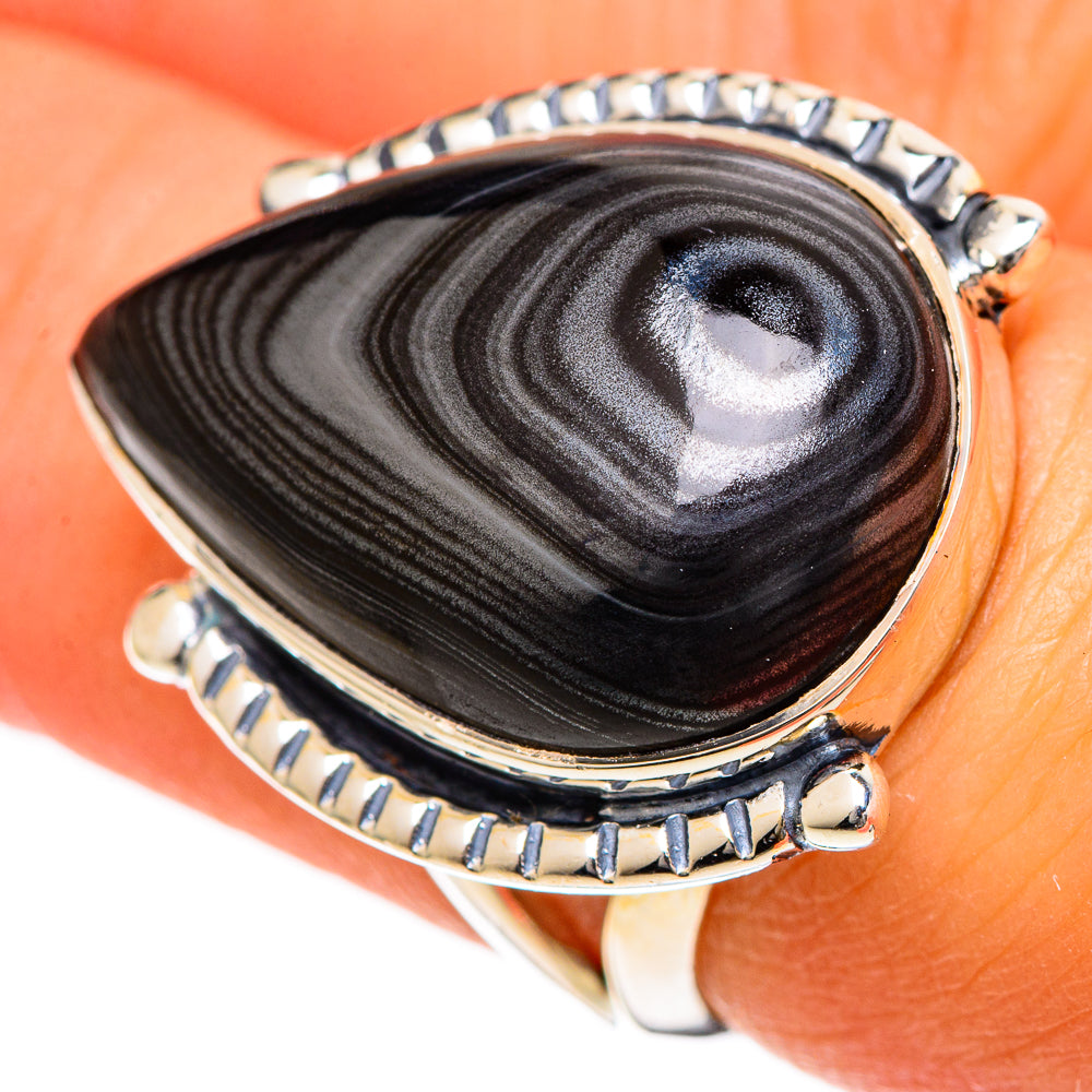 Psilomelane Rings handcrafted by Anasilvercos - RING107891