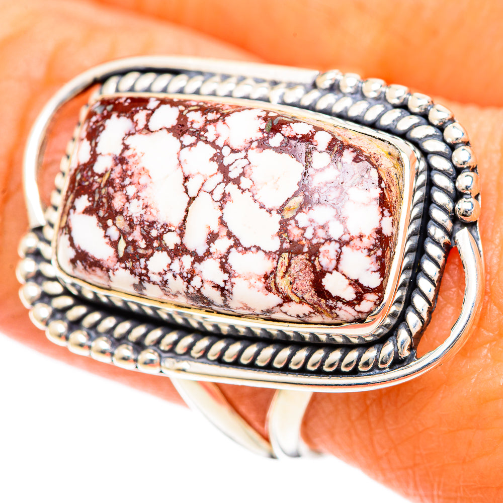Wild Horse Jasper Rings handcrafted by Anasilvercos - RING107915