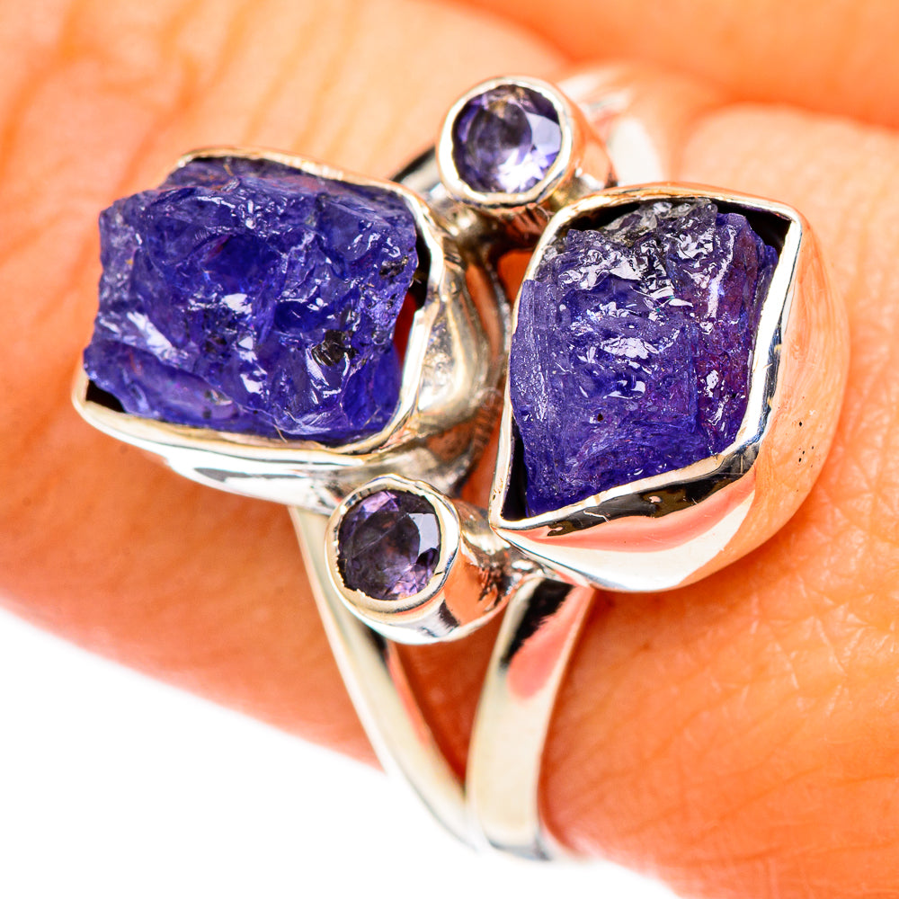Tanzanite Rings handcrafted by Anasilvercos - RING107917