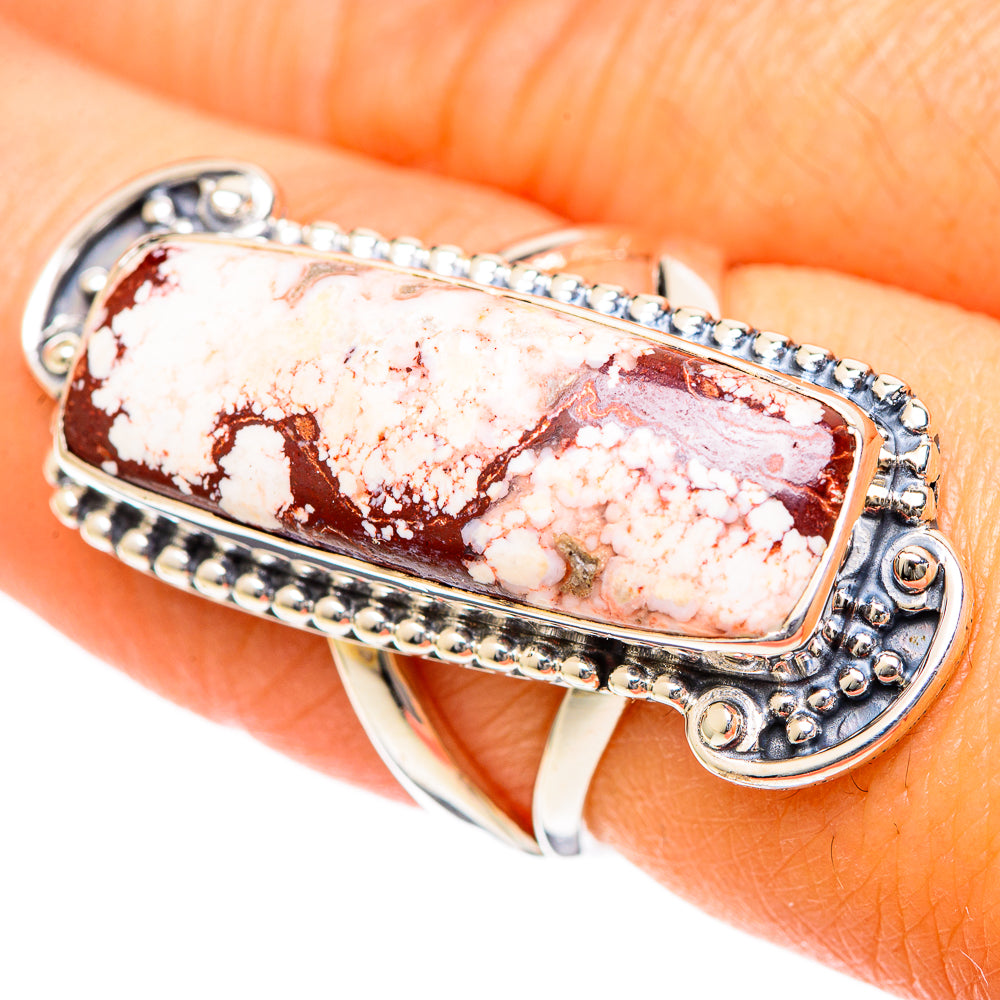 Wild Horse Jasper Rings handcrafted by Anasilvercos - RING107950