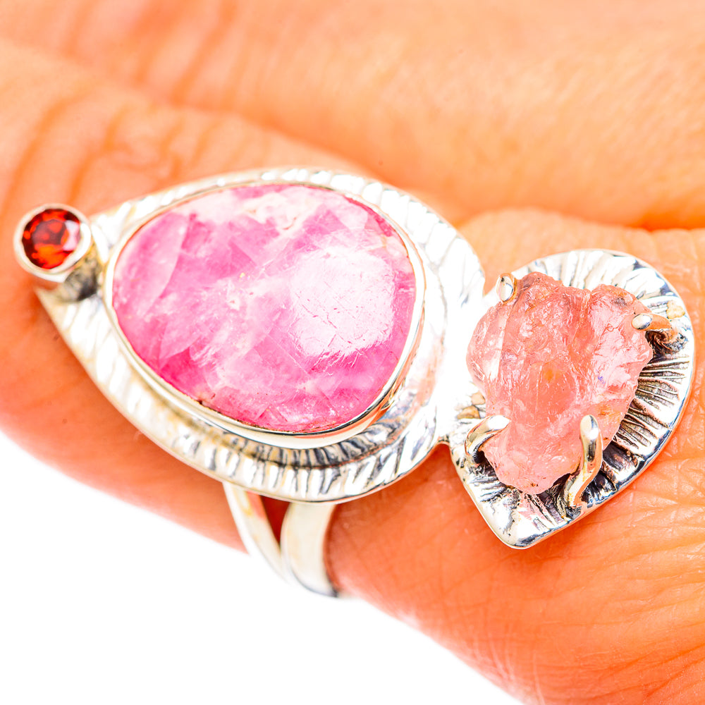 Rhodochrosite Rings handcrafted by Anasilvercos - RING107957