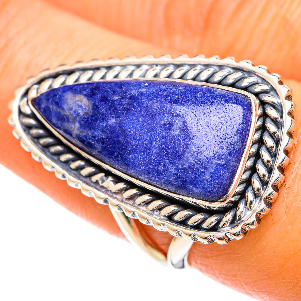Sodalite Rings handcrafted by Anasilvercos - RING107977