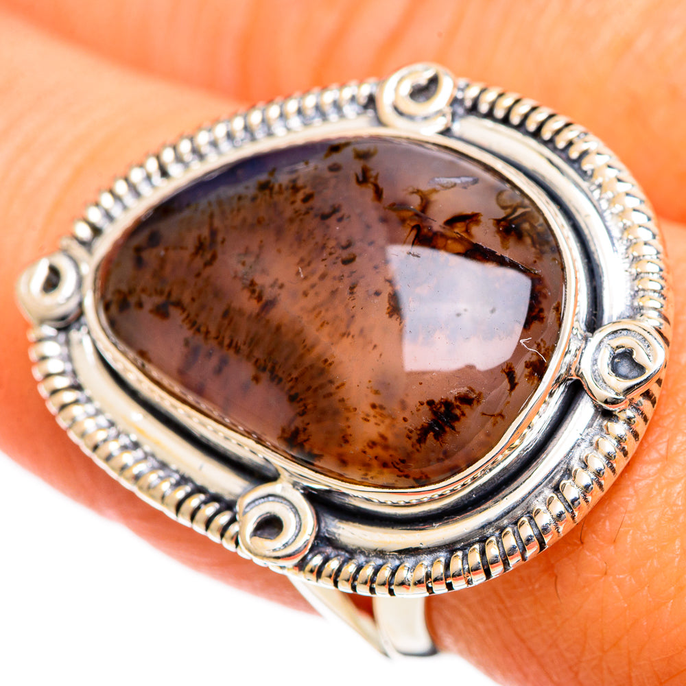 Montana Agate Rings handcrafted by Anasilvercos - RING107990