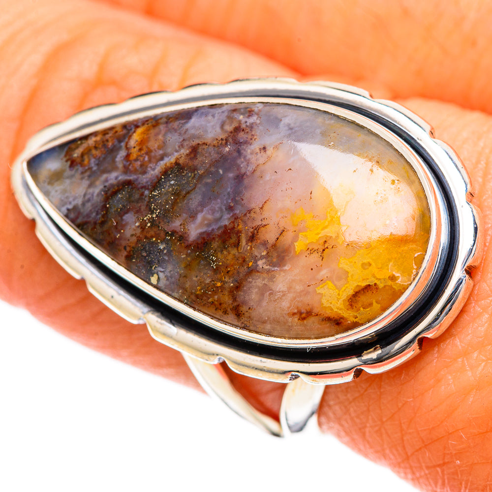 Montana Agate Rings handcrafted by Anasilvercos - RING108021