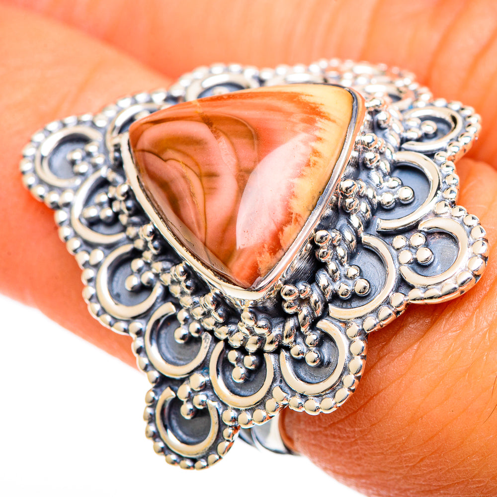 Imperial Jasper Rings handcrafted by Anasilvercos - RING108023