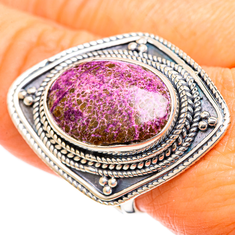 Stichtite Rings handcrafted by Anasilvercos - RING108025