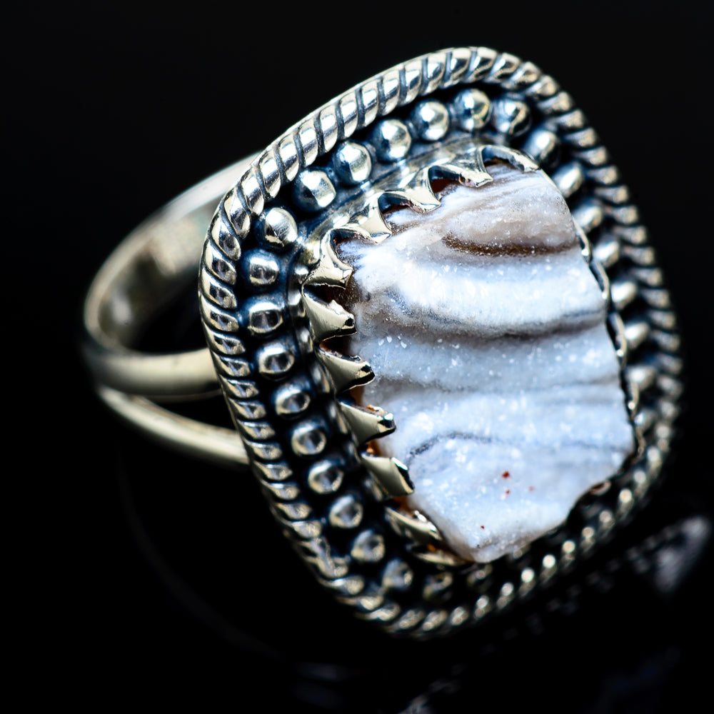 Desert Druzy Rings handcrafted by Anasilvercos - RING10806