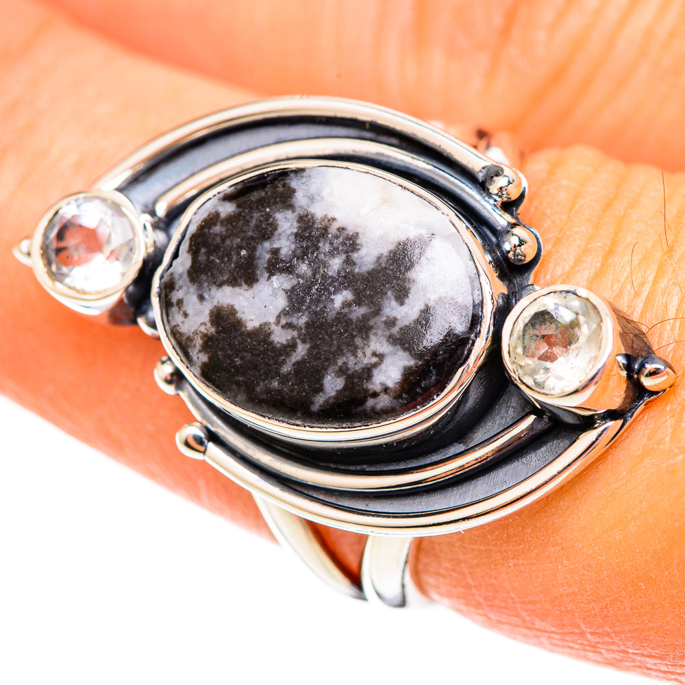 Pinolith Jasper Rings handcrafted by Anasilvercos - RING108094