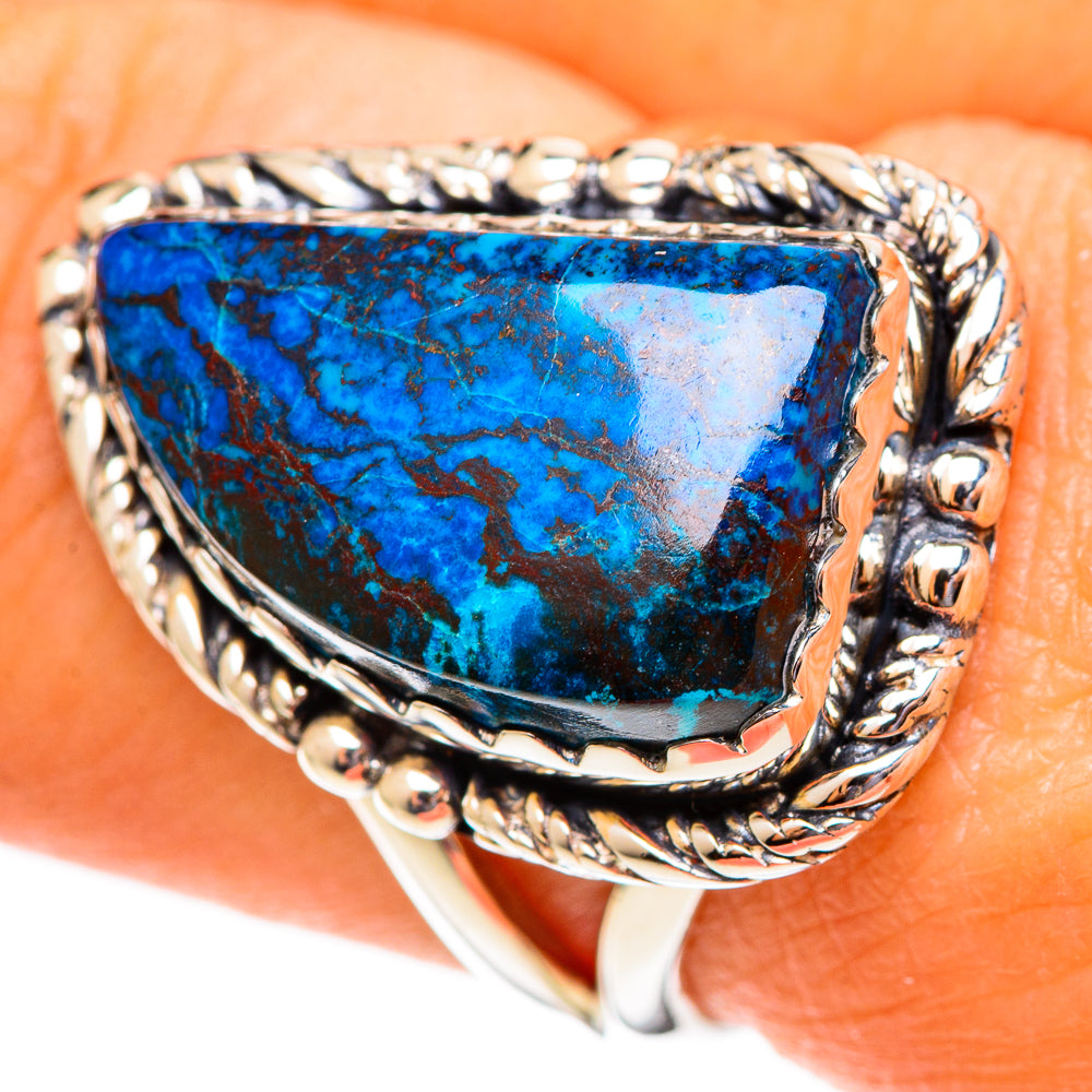 Shattuckite Rings handcrafted by Anasilvercos - RING108110