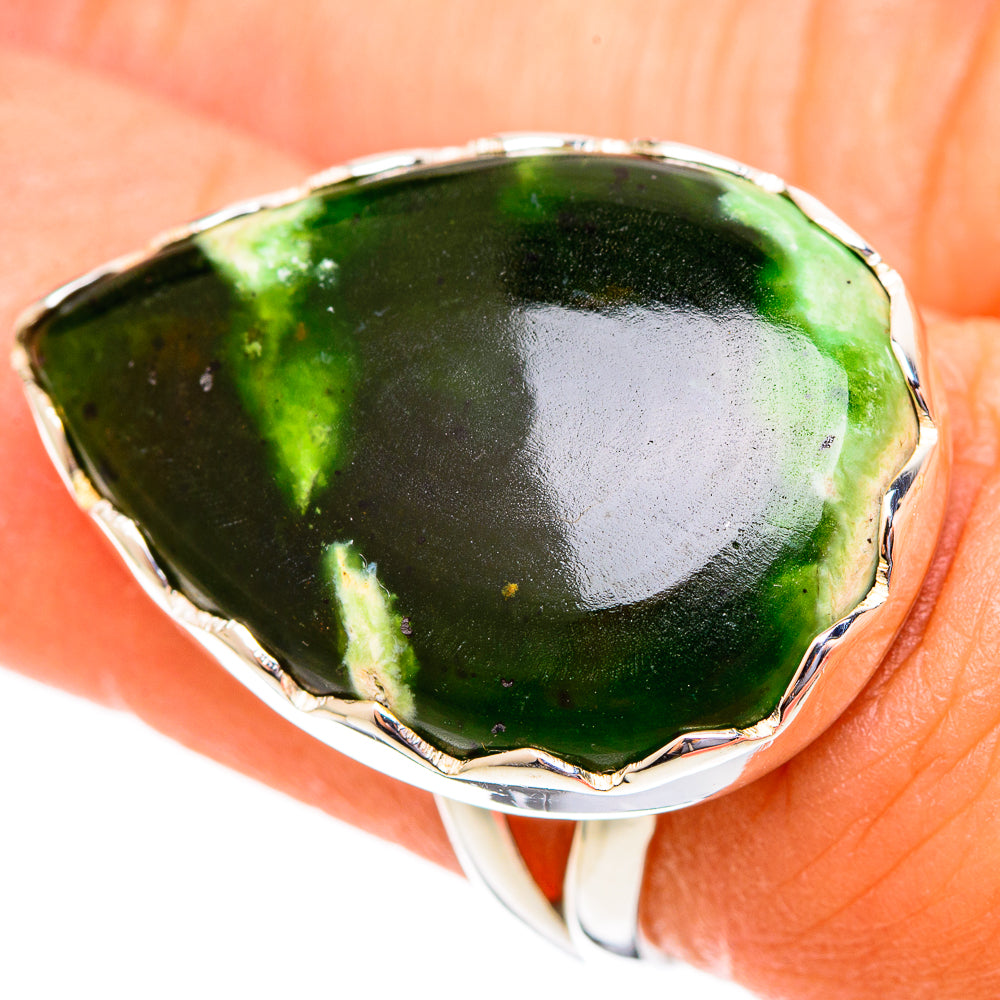 Rainforest Opal Rings handcrafted by Anasilvercos - RING108116